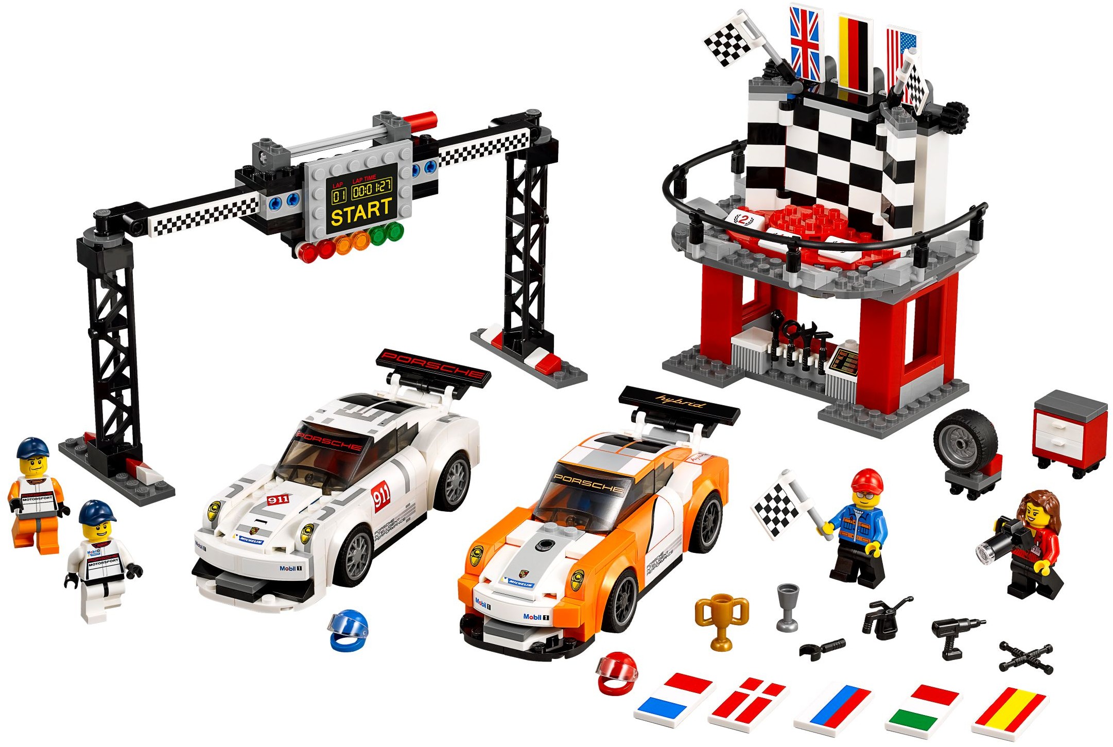 LEGO 75912 Porsche 911 GT Finish Line - ���� �������� ����� ����� 911 GT
