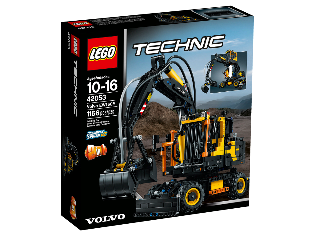 LEGO 42053 Volvo EW 160E - ���� ���������� ������ 160�