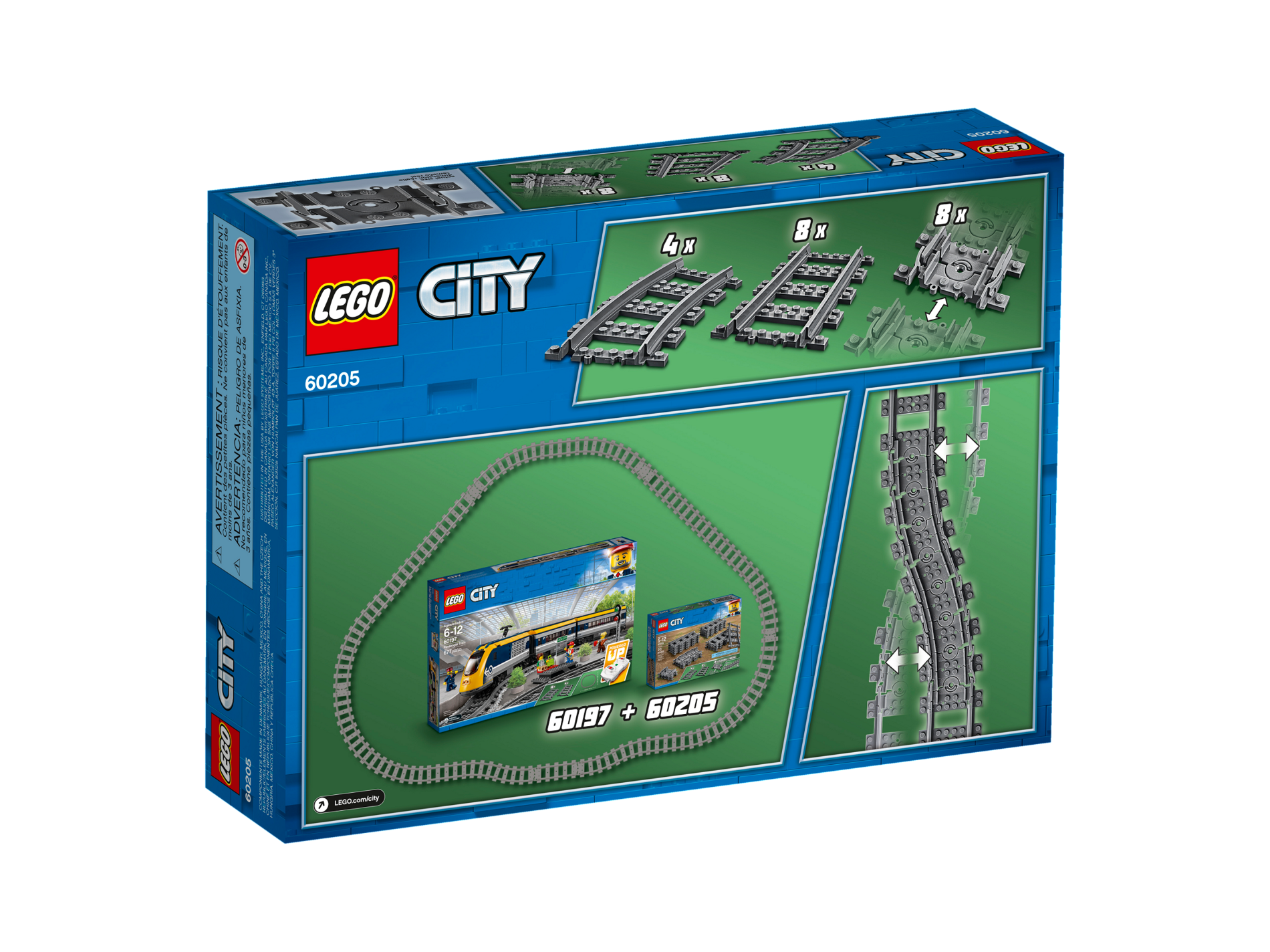 ����������� LEGO 60205 Tracks - ���� ������ 
