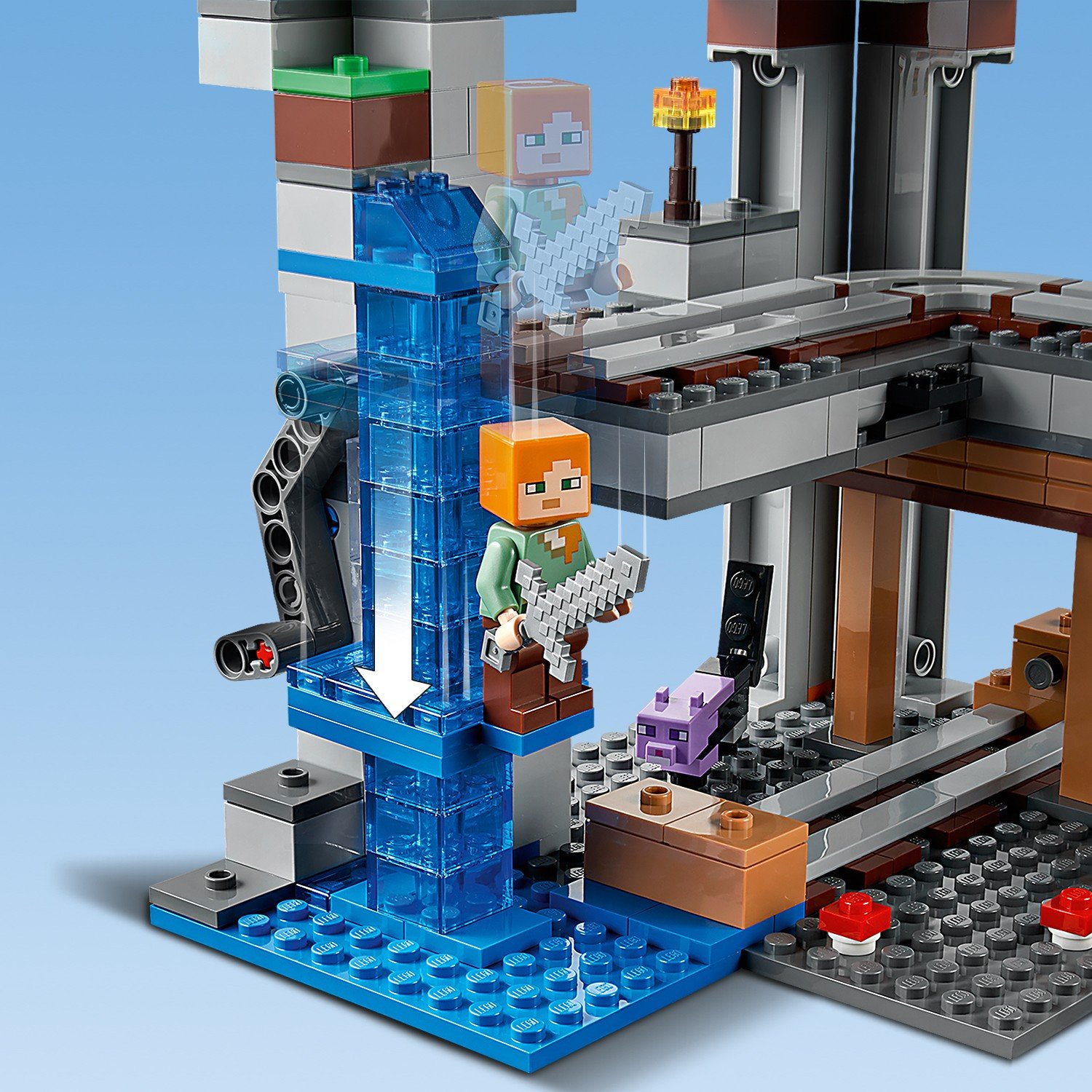 ����������� LEGO Minecraft 21169 ������ �����������, 542 ������