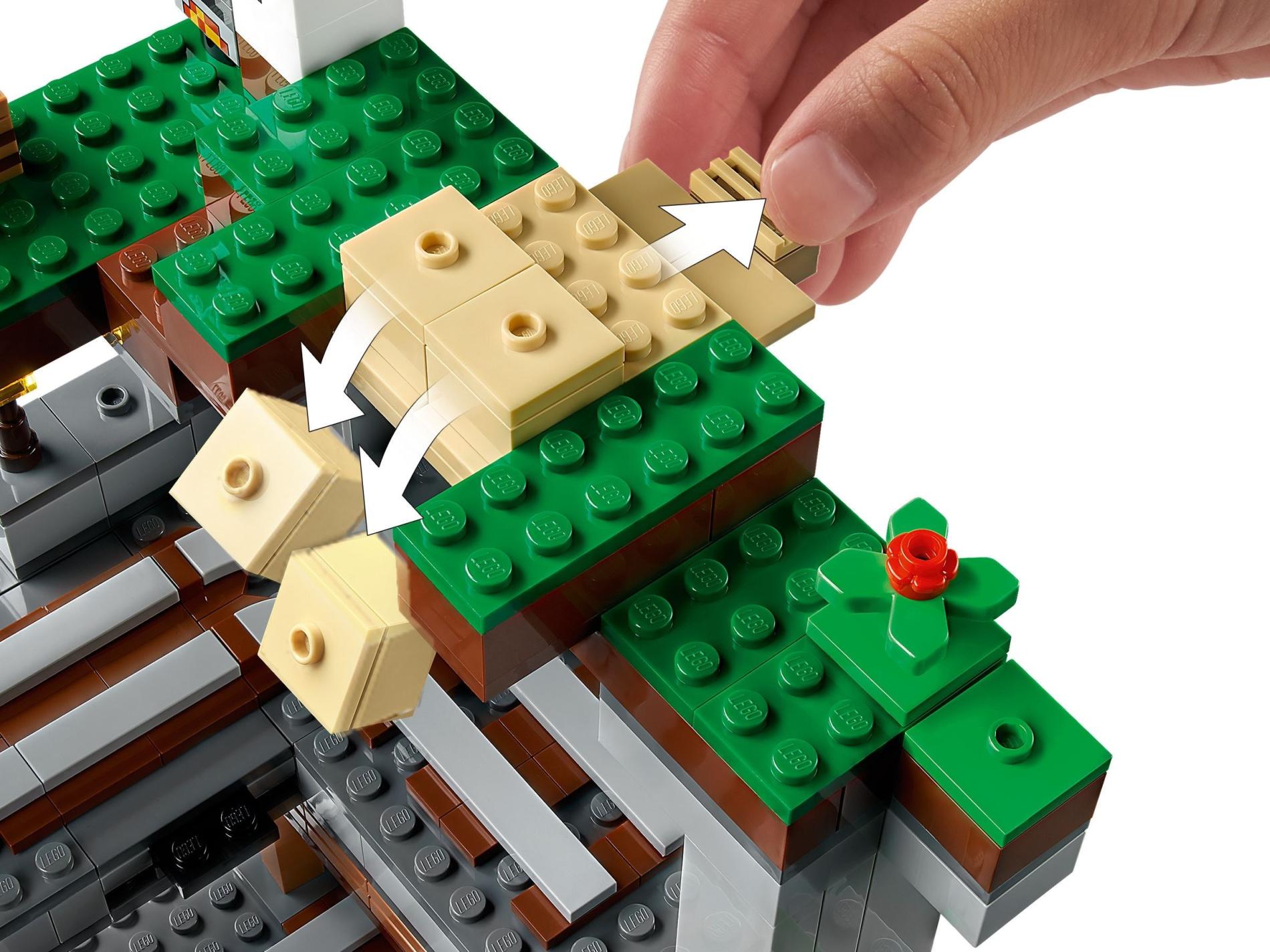����������� LEGO Minecraft 21169 ������ �����������, 542 ������