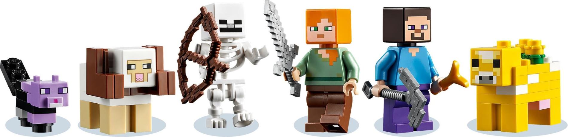 ����������� LEGO Minecraft 21169 ������ �����������, 542 ������