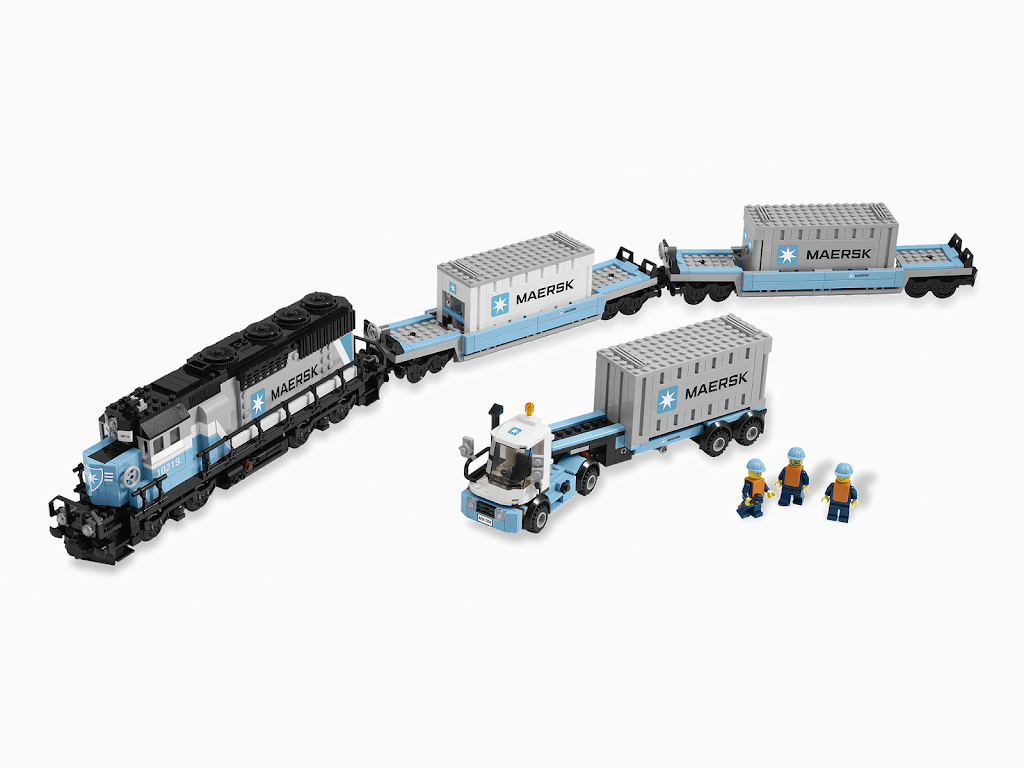 LEGO 10219 Maersk Train - ���� ����� ������