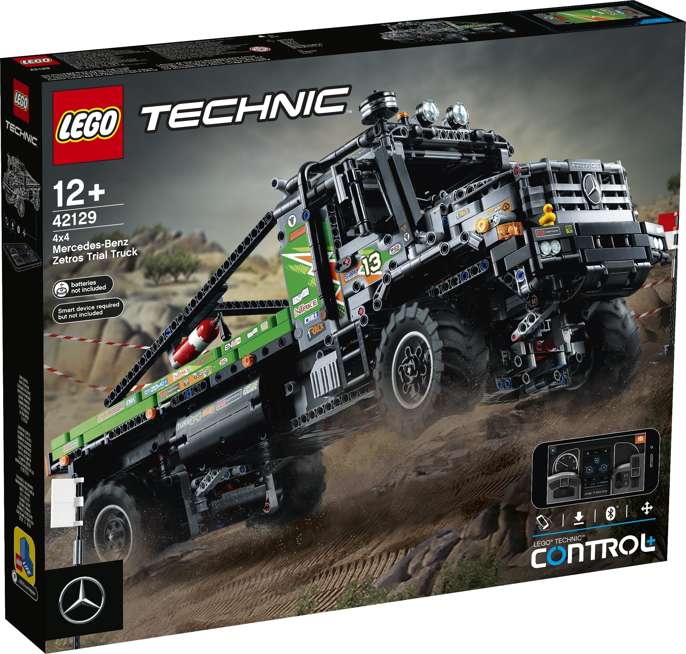 ����������� LEGO 42129 �������������� ��������-����������� Mercedes-Benz Zetros