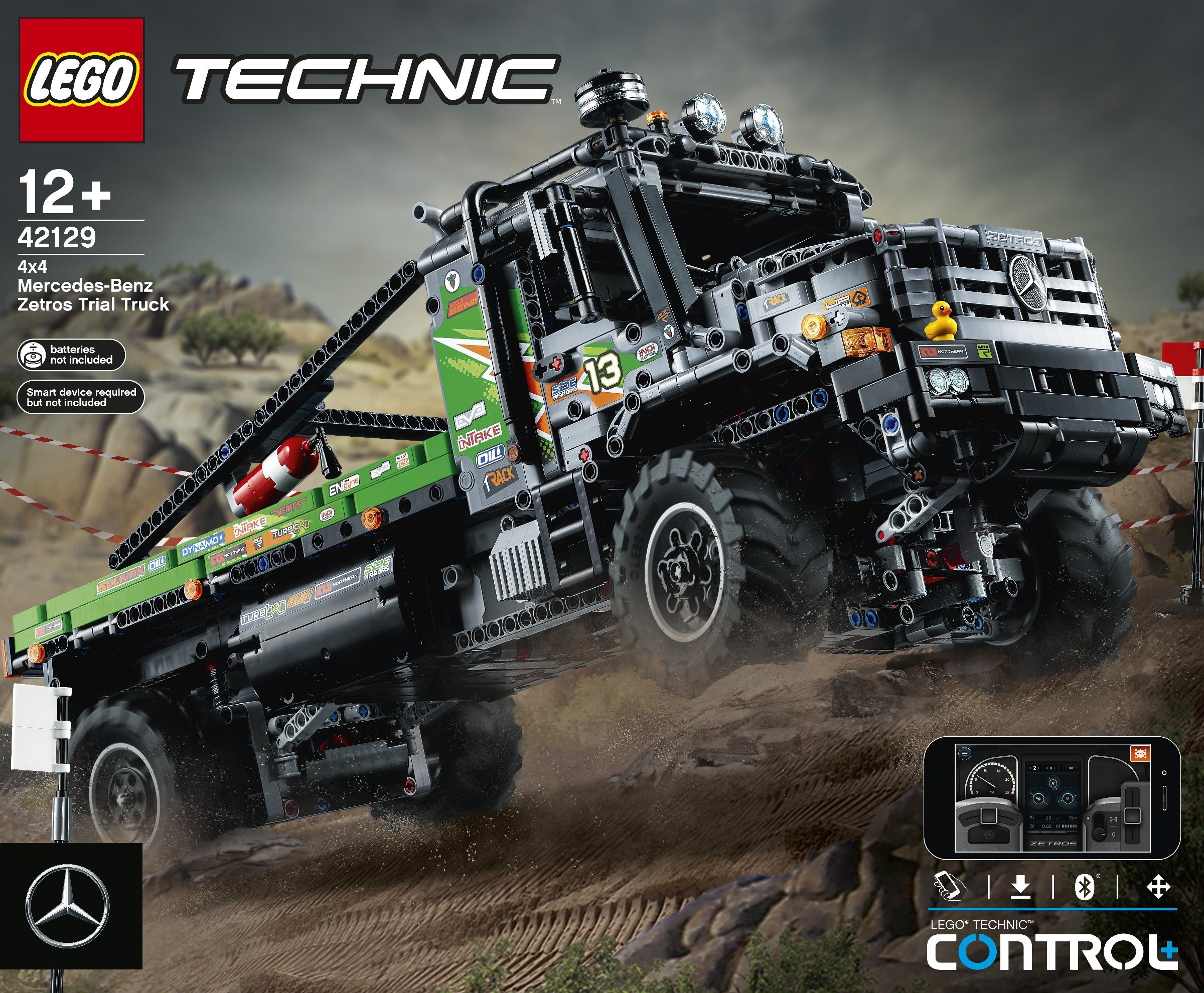 ����������� LEGO 42129 �������������� ��������-����������� Mercedes-Benz Zetros