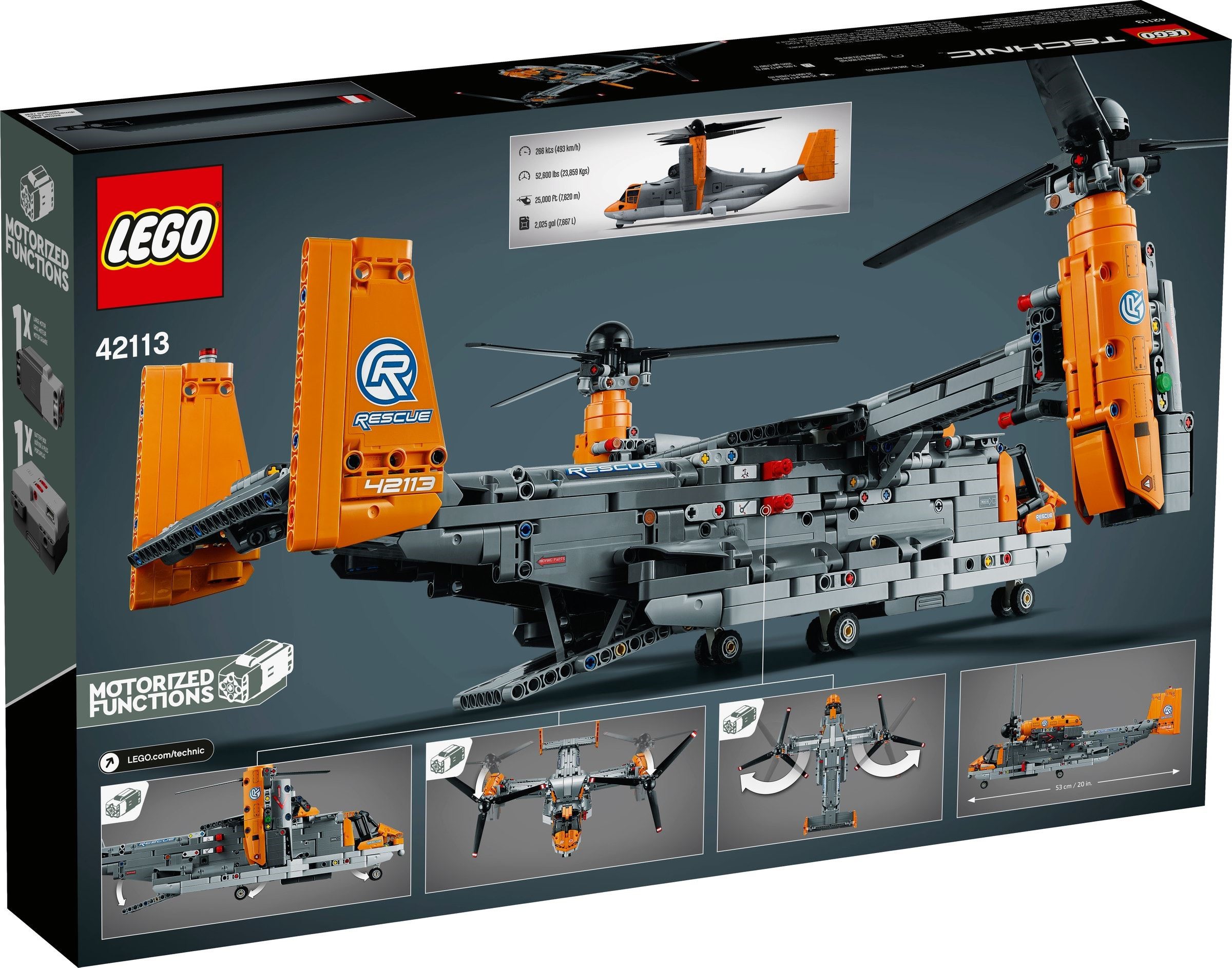 ����������� LEGO 42113 Bell Boeing V-22 Osprey