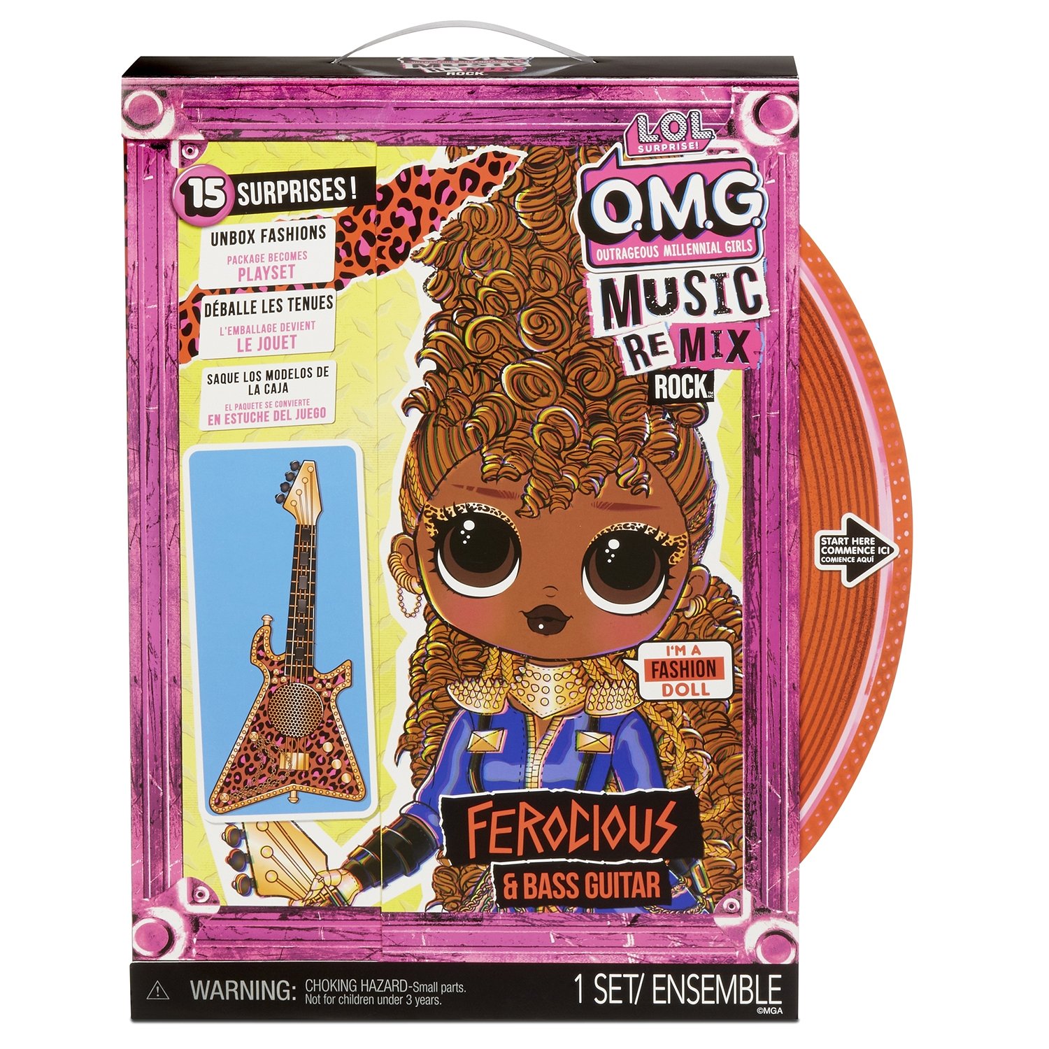 ����� L.O.L. Surprise OMG Remix Rock Ferocious, 25 ��, 577591