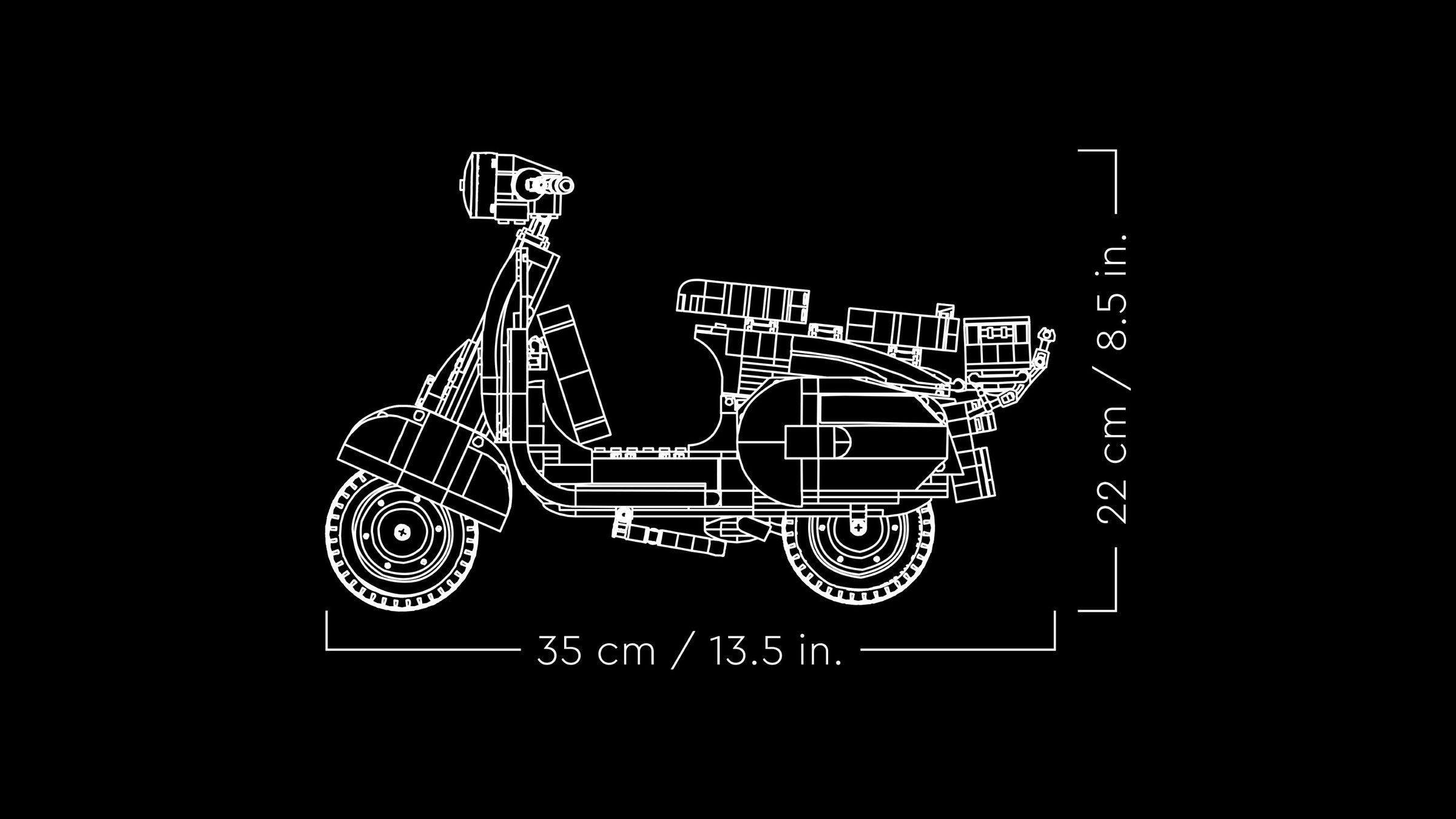 ����������� LEGO 10298 Vespa 125