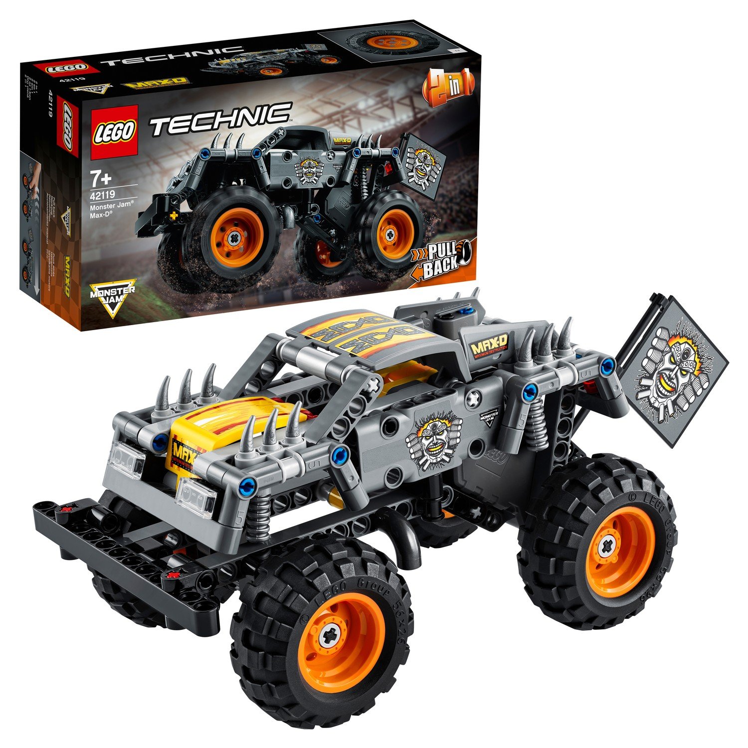 ����������� LEGO 42119 Monster Jam Max-D