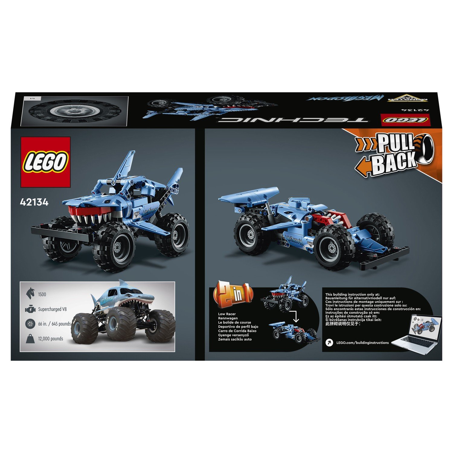 ����������� LEGO Technic 42134 Monster Jam Megalodon