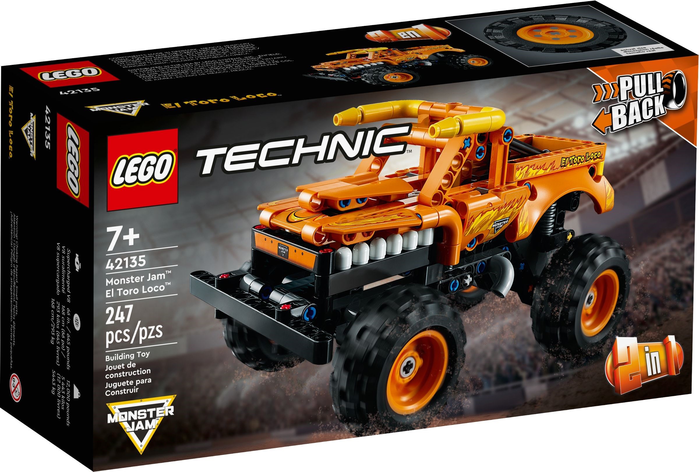 ����������� LEGO 42135 Monster Jam El Toro Loco