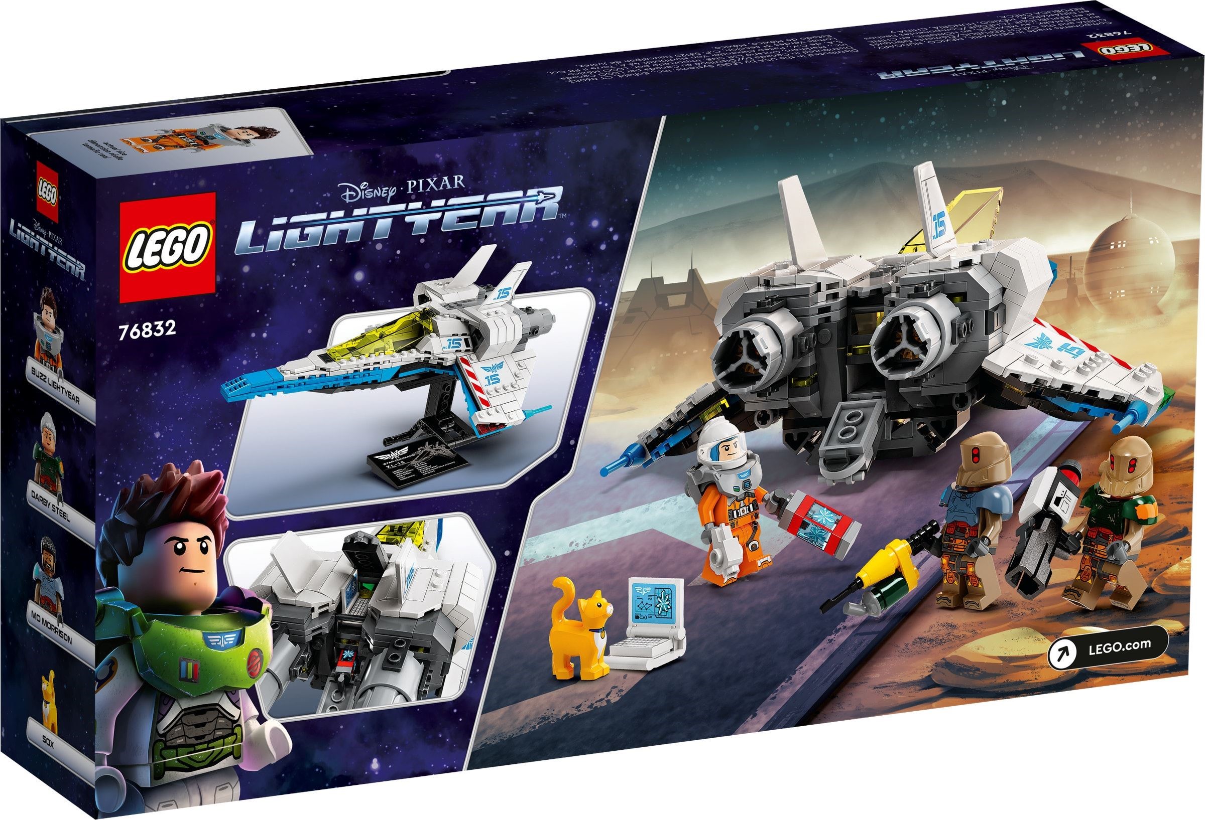 ����������� LEGO Disney Pixar 76832 ������� ���� ������ XL-15 