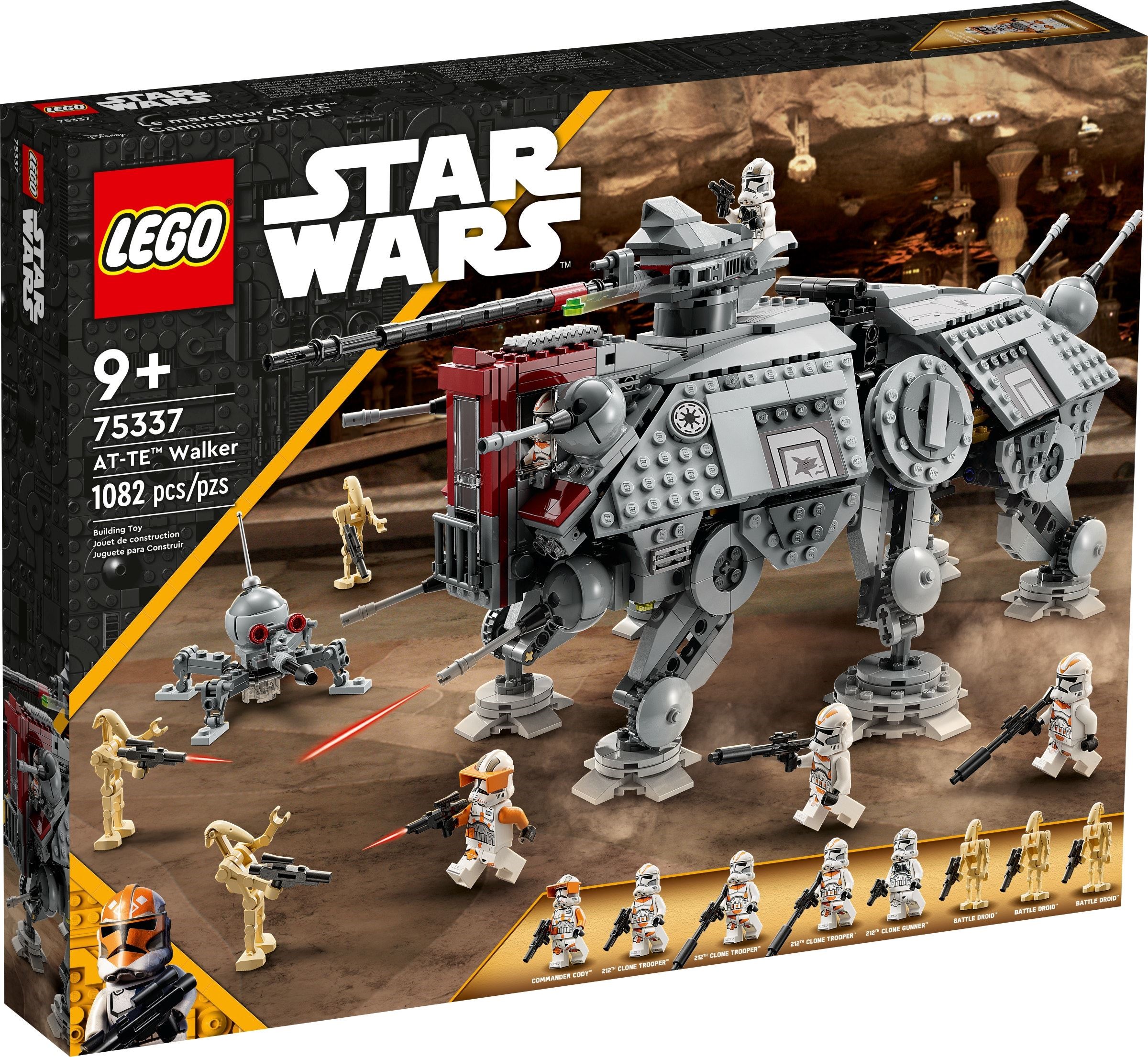  ����������� LEGO 75337 ������� AT-TE