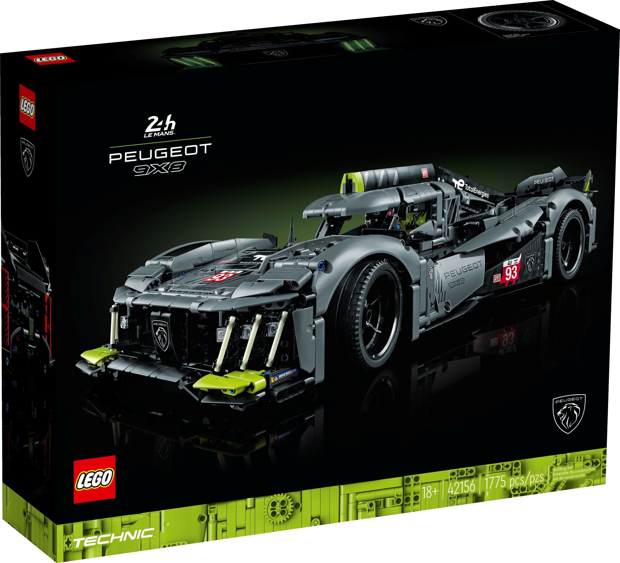 ����������� LEGO 42156 ��������� �������� PEUGEOT 9X8 24 ���� � ��-����