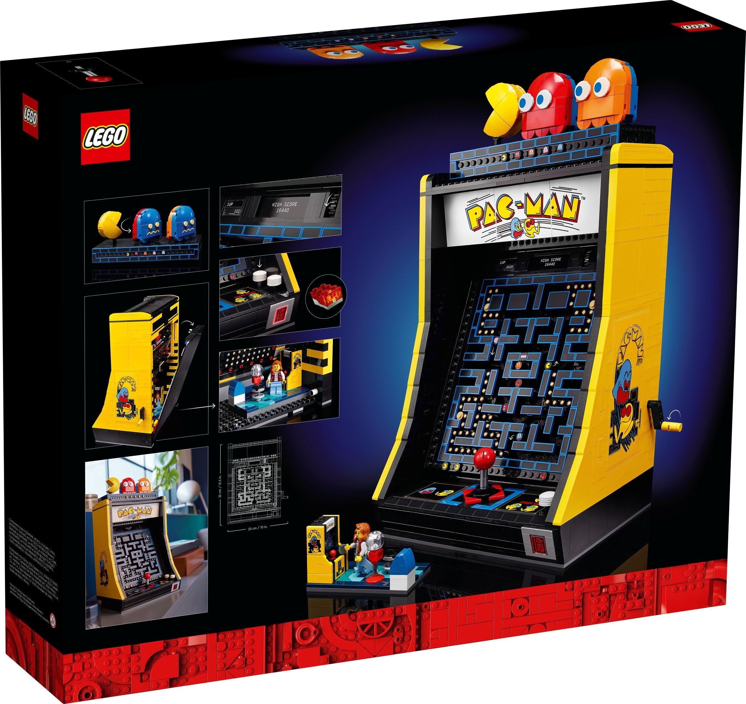 ����������� LEGO 10323 �������� ���� Pac-Man