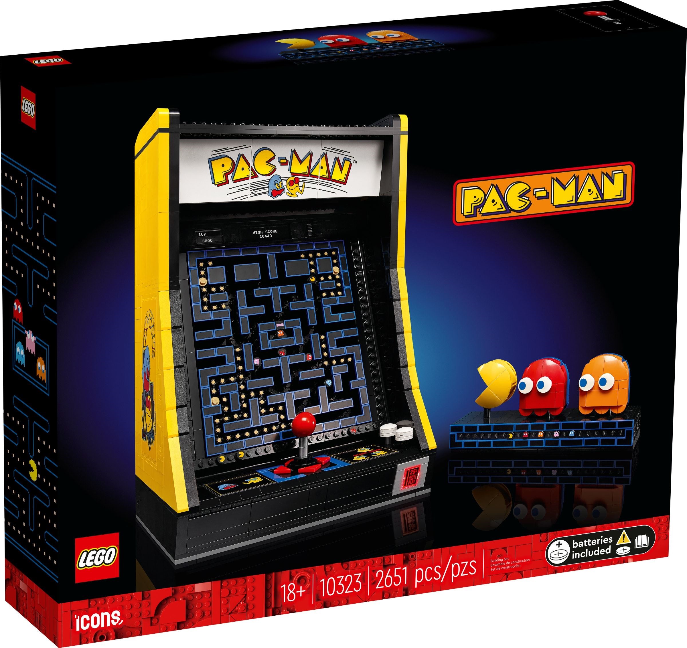 ����������� LEGO 10323 �������� ���� Pac-Man