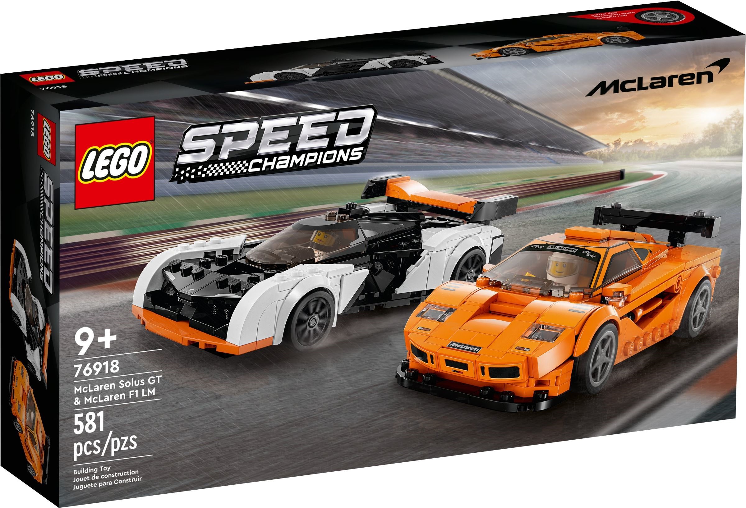 ����������� LEGO 76918 McLaren Solus GT � McLaren F1 