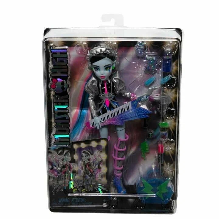 ����� ������ ��� ������ ����� ���-������ Monster High Amped Up Frankie Stein Rockstar HNF84