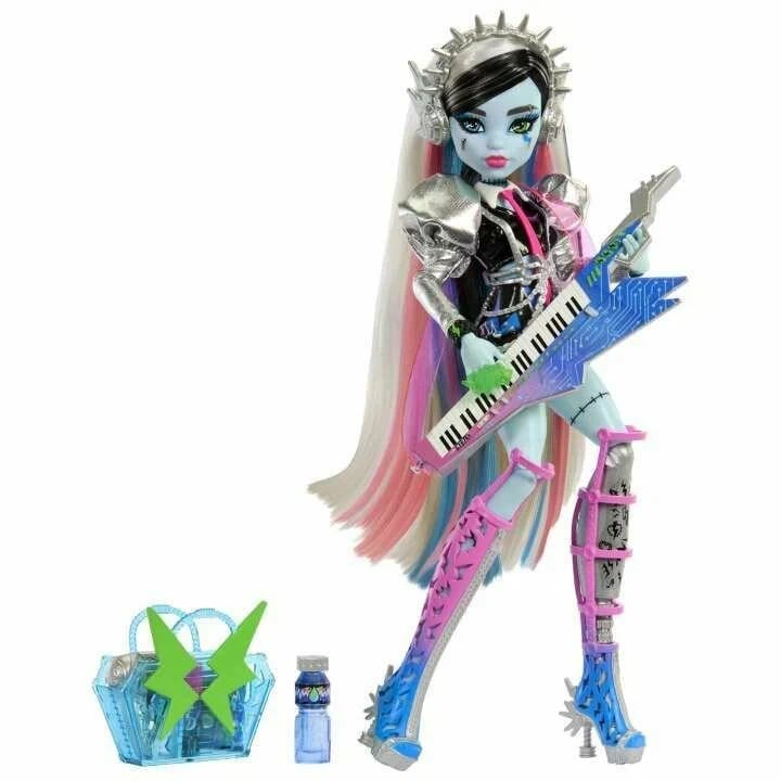 ����� ������ ��� ������ ����� ���-������ Monster High Amped Up Frankie Stein Rockstar HNF84