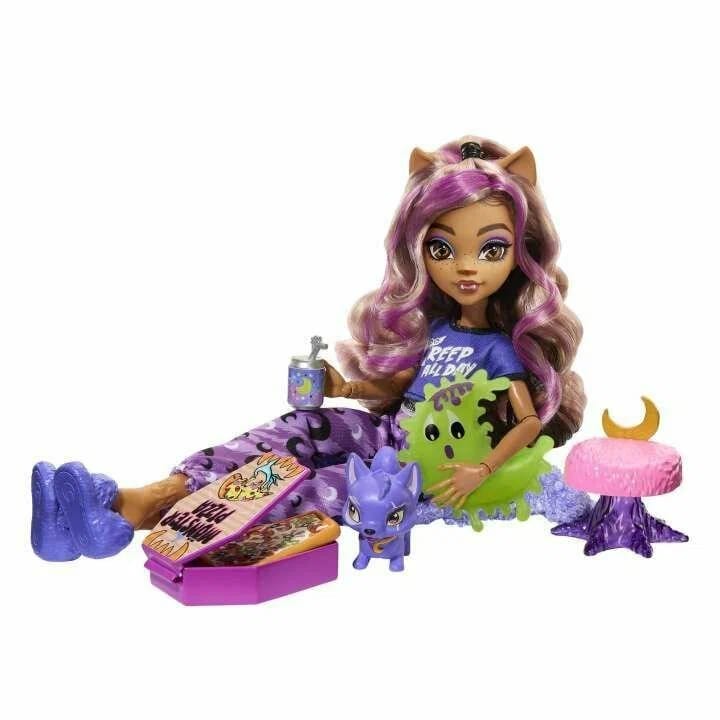 ����� ������ ��� ������ ����� �������� ��������� Monster High Clawdeen Wolf Creepover Party HKY67