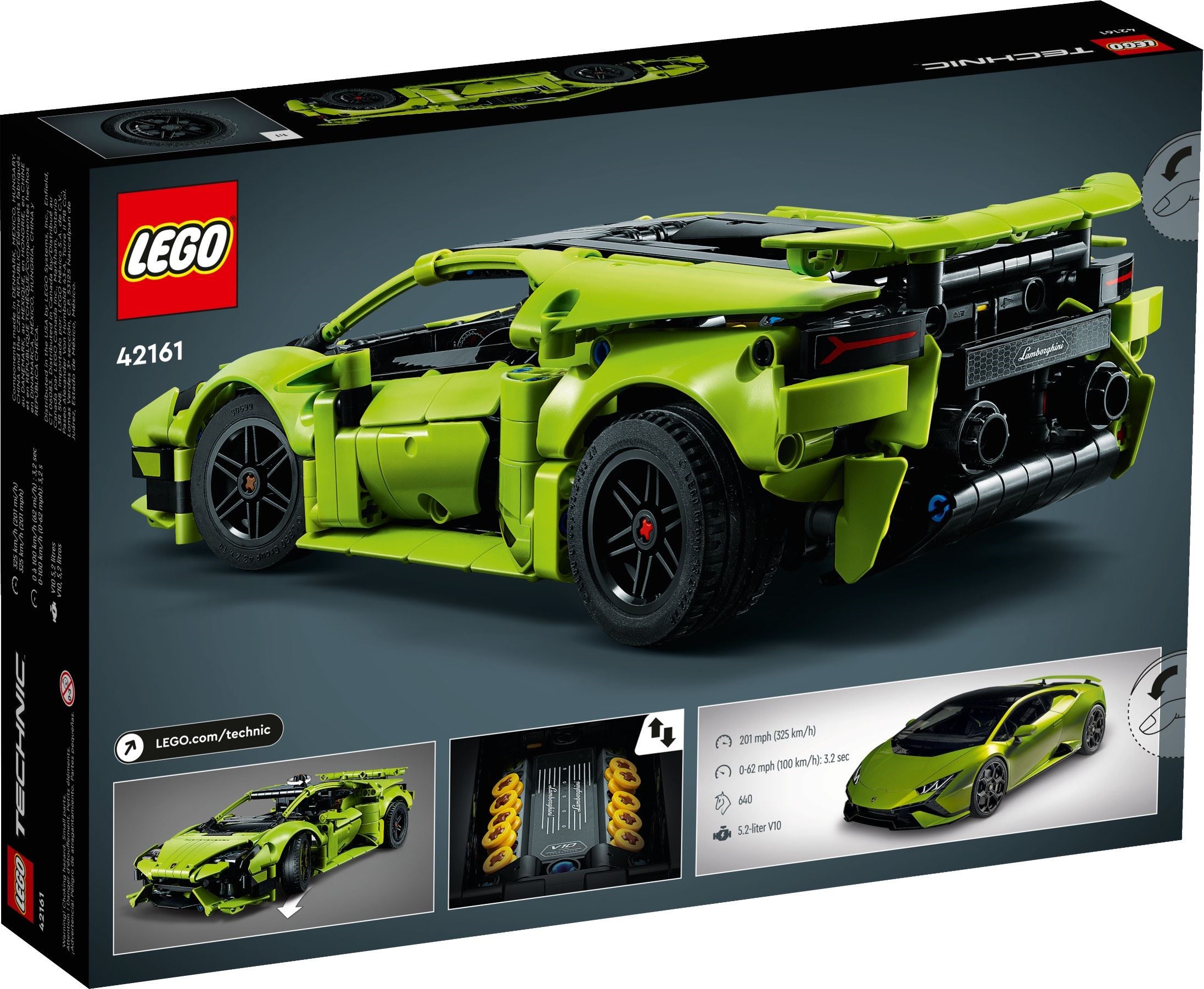 ����������� LEGO 42161 Lamborghini Huracan Tecnica