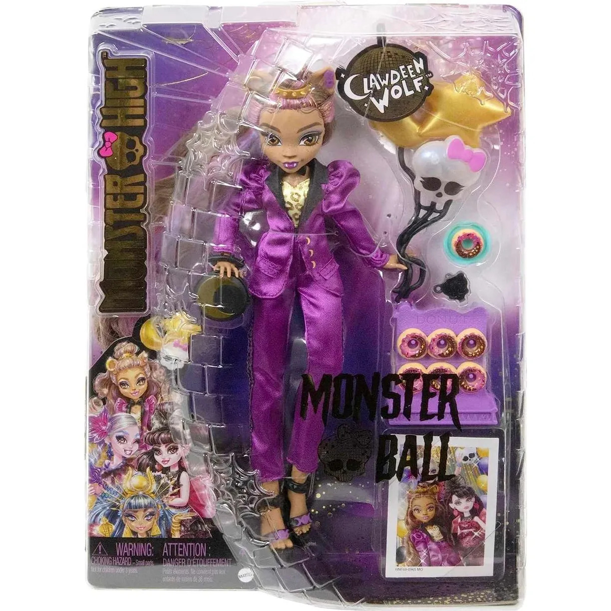 ����� ������ ��� ������ ����� ��� �������� Monster High Clawdeen Wolf Monster Ball HNF69