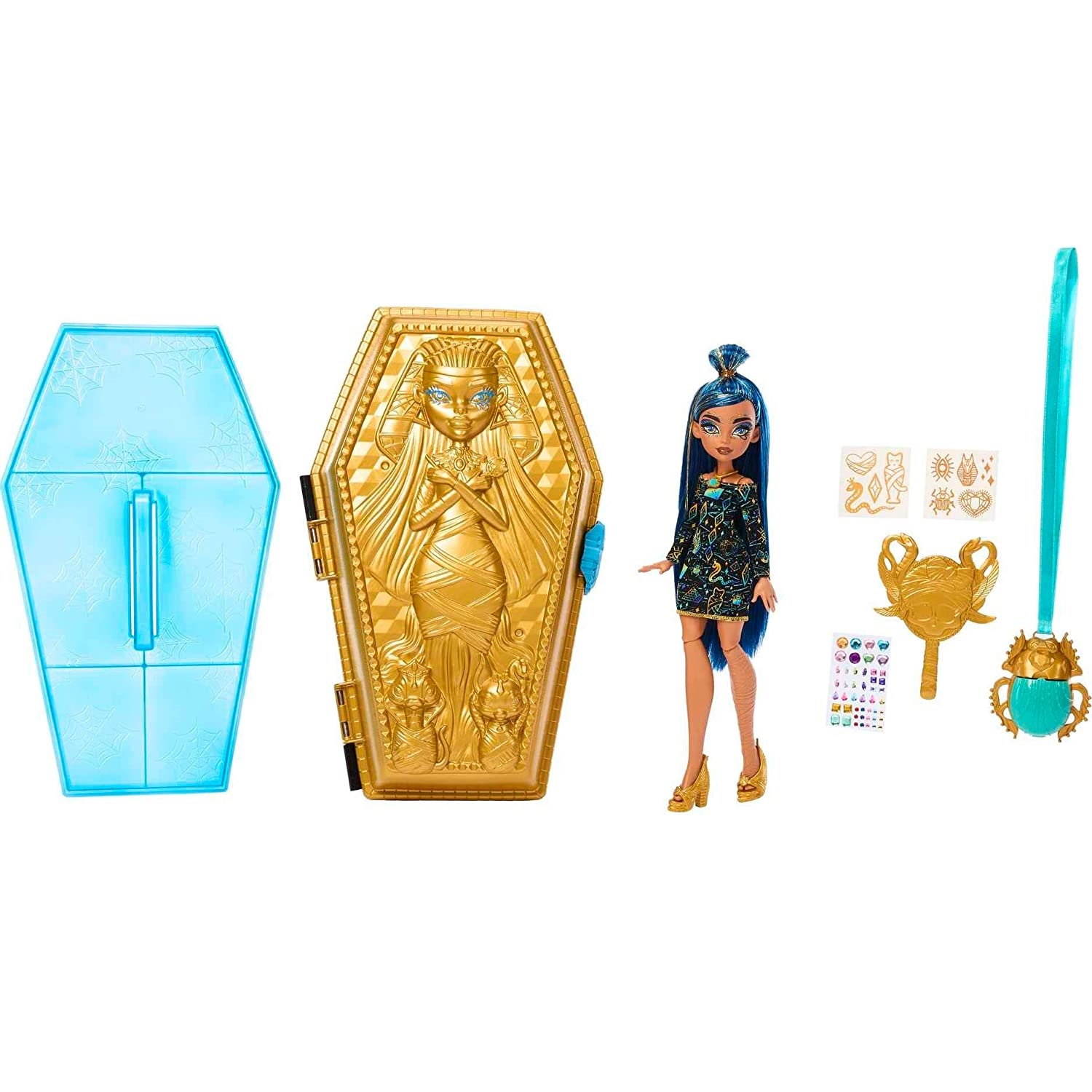 ����� ������ ��� ���� �� ��� ����� Golden Glam Case Monster High Cleo De Nile HNF72