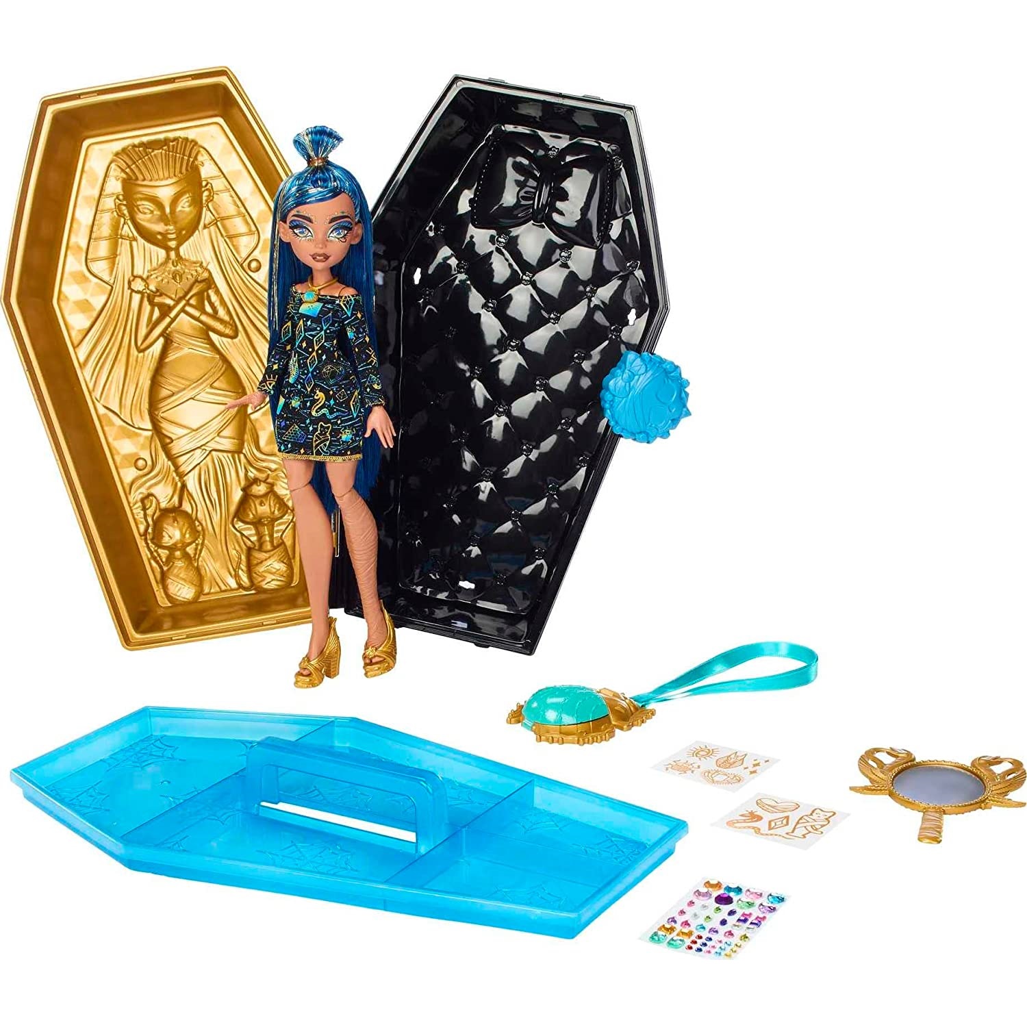 ����� ������ ��� ���� �� ��� ����� Golden Glam Case Monster High Cleo De Nile HNF72