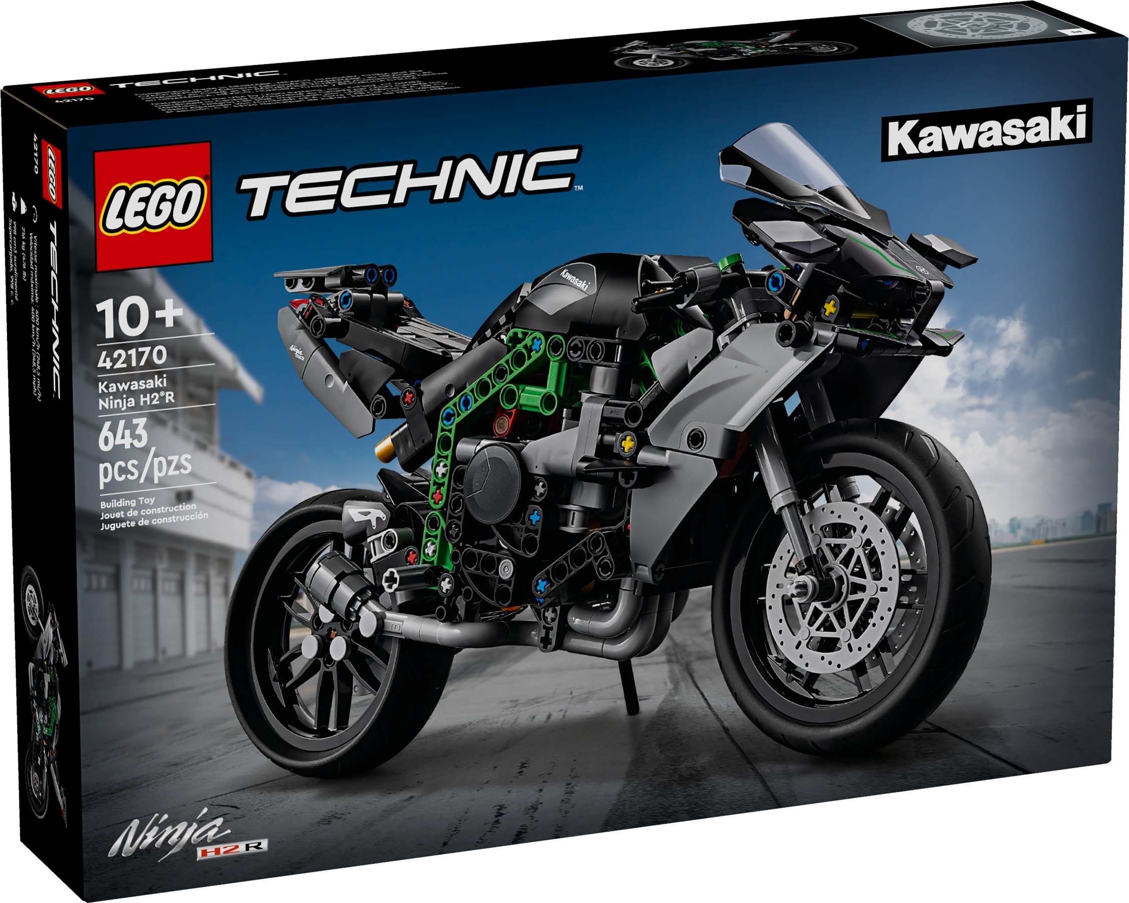 ����������� LEGO 42170 �������� Kawasaki Ninja H2R