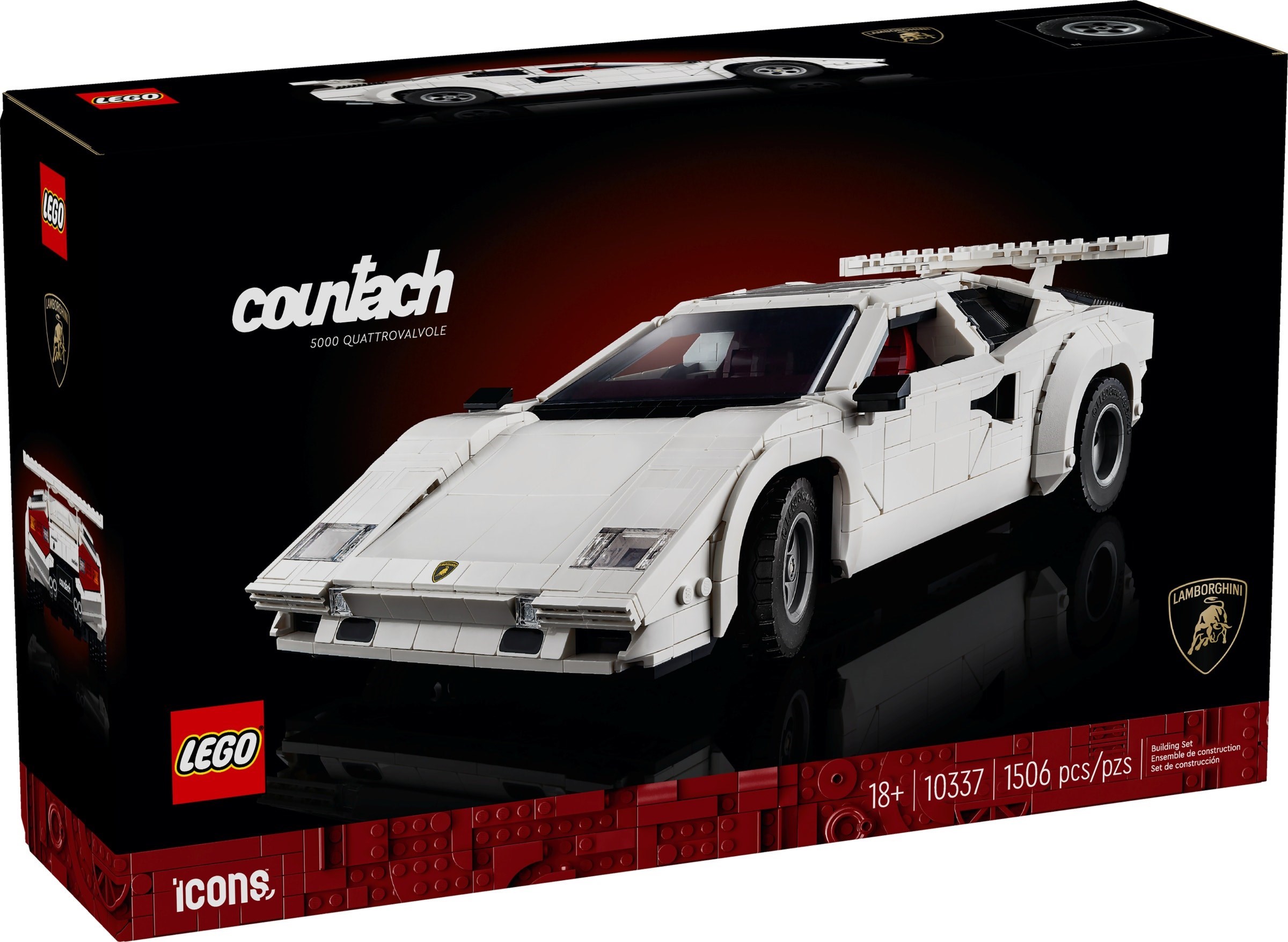 ����������� LEGO 10337 Lamborghini Countach 5000 Quattrovalvole