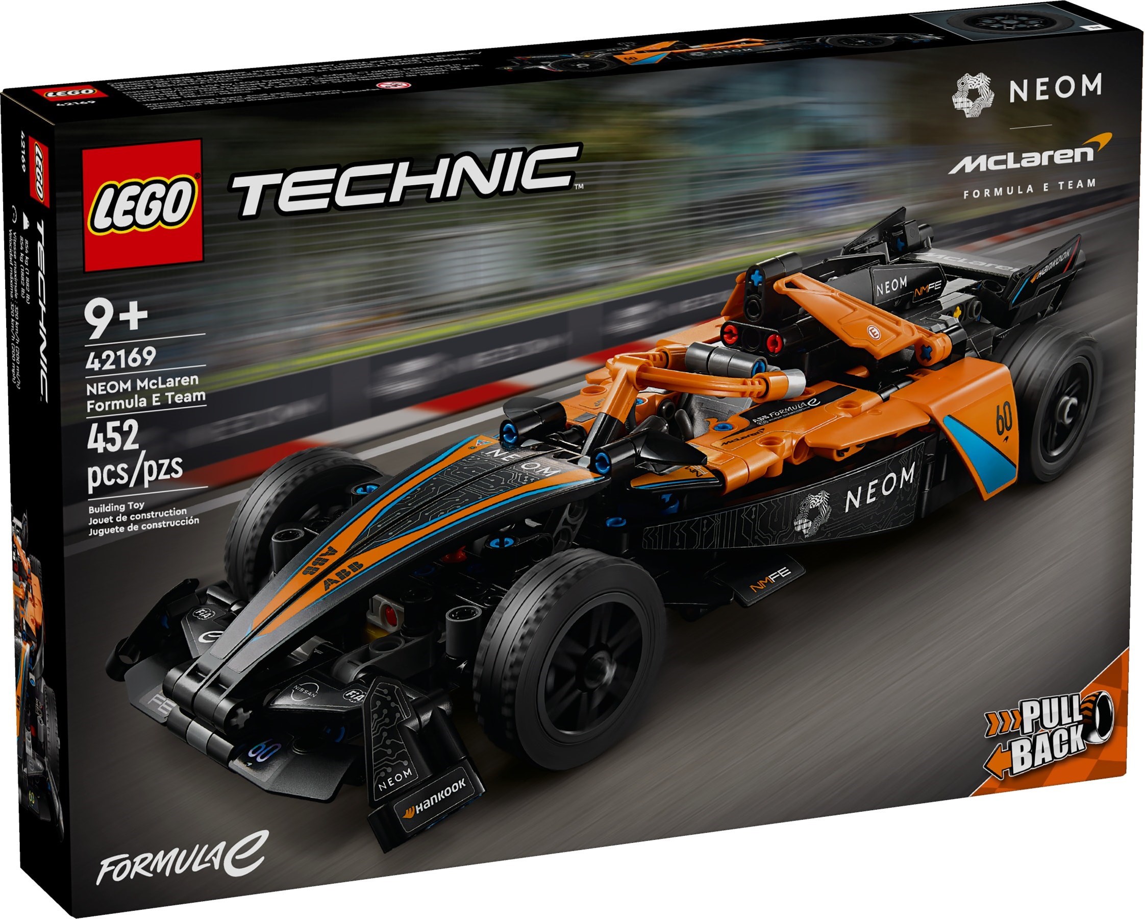 ����������� LEGO 42169 �������� ������ NEOM McLaren Formula E
