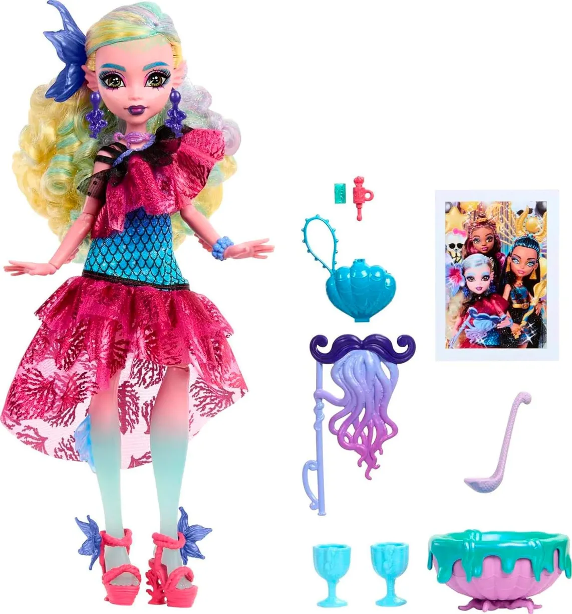 ����� ������ ��� ������ ��� ��� �������� Monster High Lagoona Monster Ball HNF71
