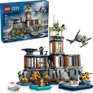 Конструктор LEGO 60419 Полицейская тюрьма на острове