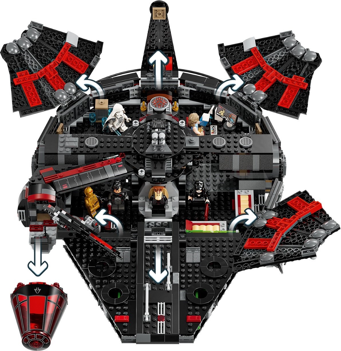 ����������� LEGO 75389 ������ ����� �����������