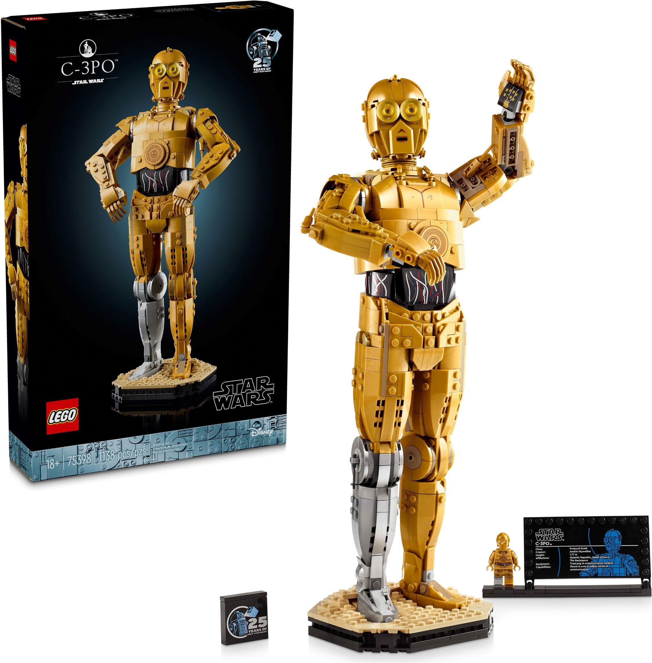 ����������� LEGO 75398 C-3PO