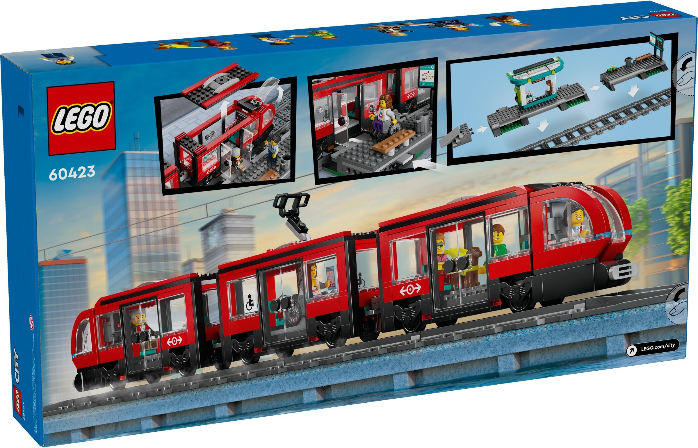 ����������� LEGO 60423 ������� � ������� � ������ ������