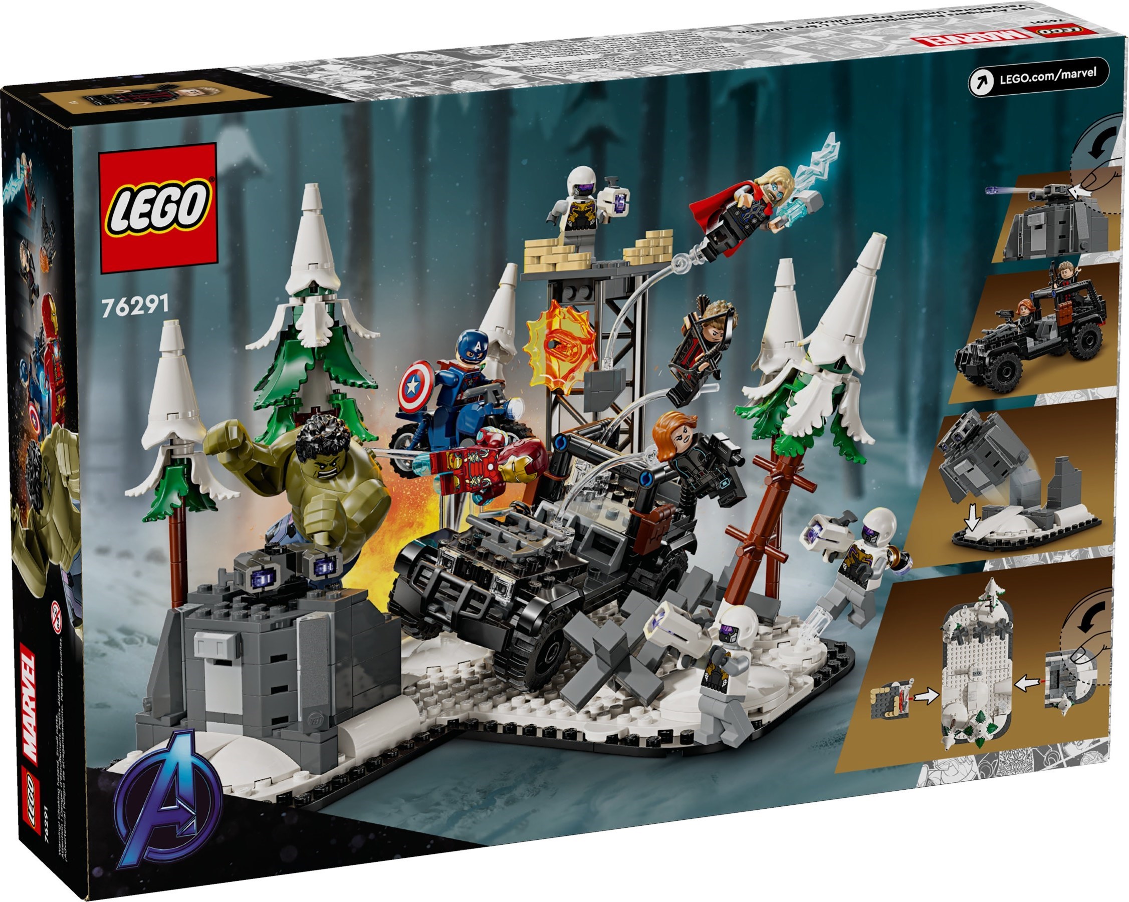 ����������� LEGO 76291 �������� � �����: ��� ��������