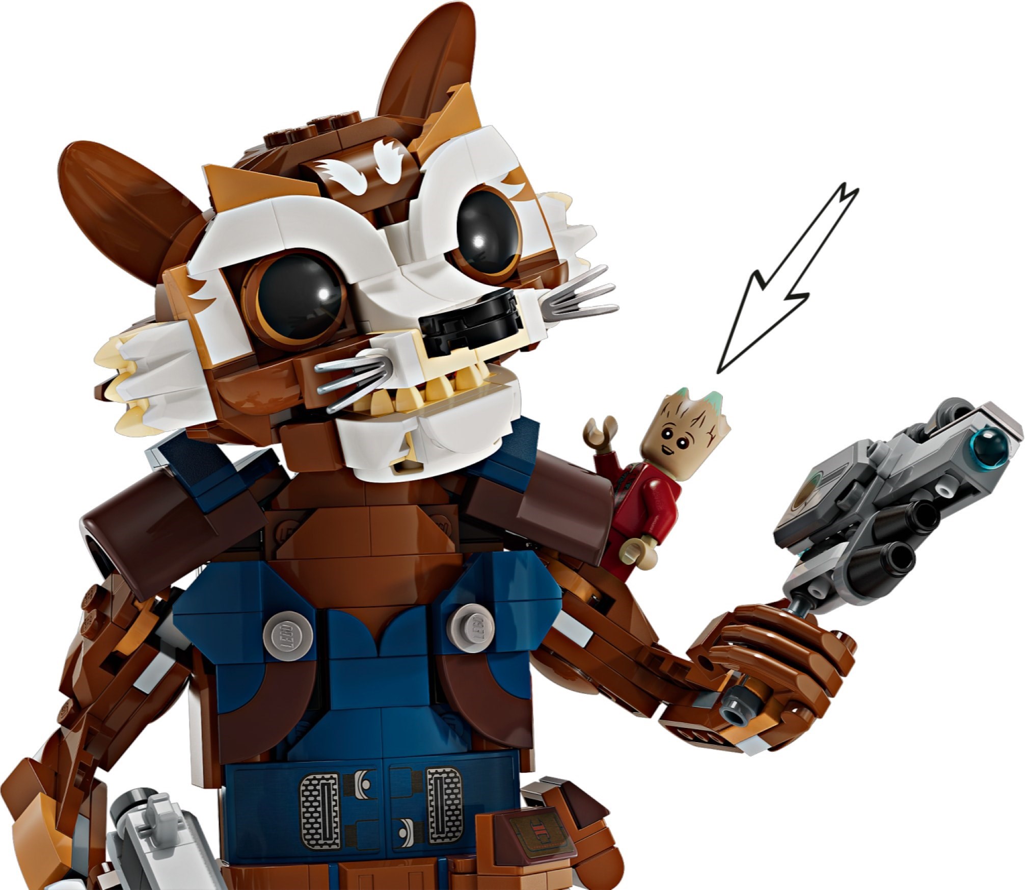 ����������� LEGO 76282 ������ � ���� ����