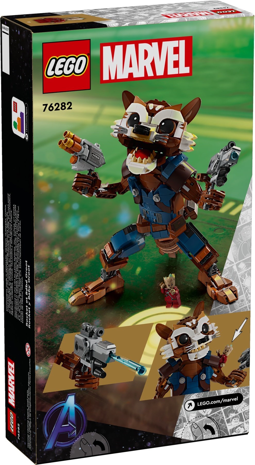 ����������� LEGO 76282 ������ � ���� ����