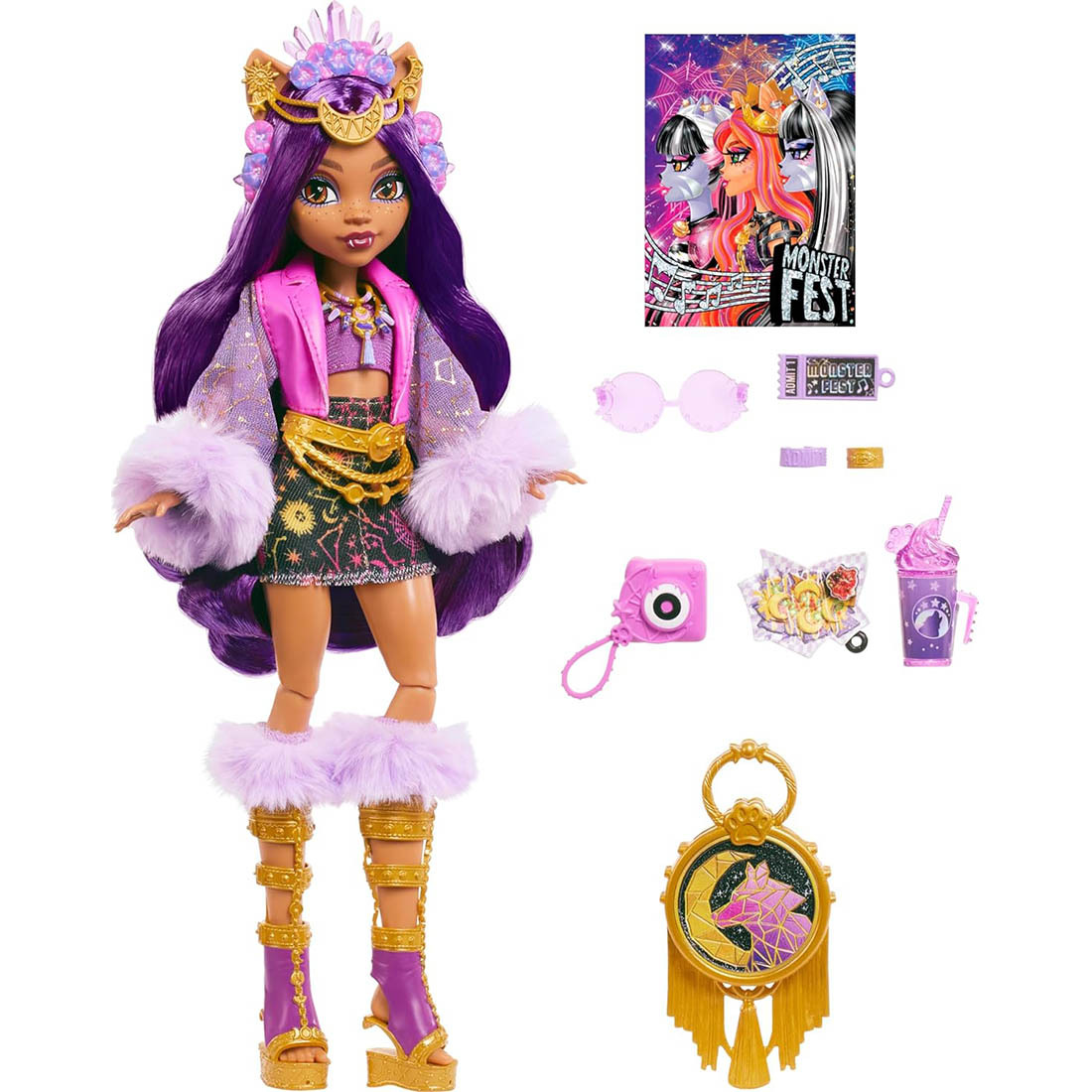 ����� ������ ��� ������ ����� Monster High ��������� ��������, Monster Fest Clawdeen Wolf HXH80
