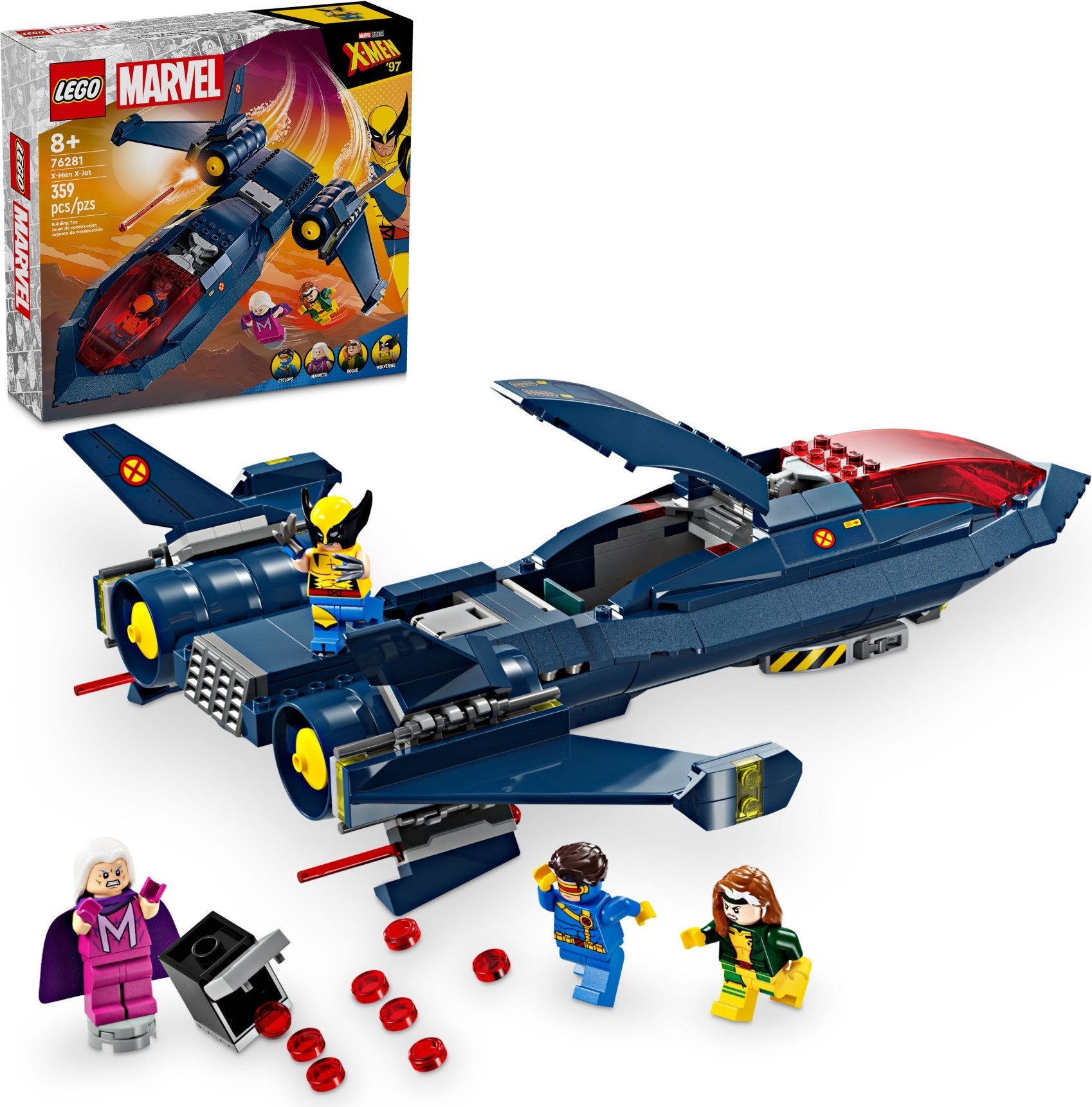 ����������� LEGO 76281 ����������� X-Jet ���� ���
