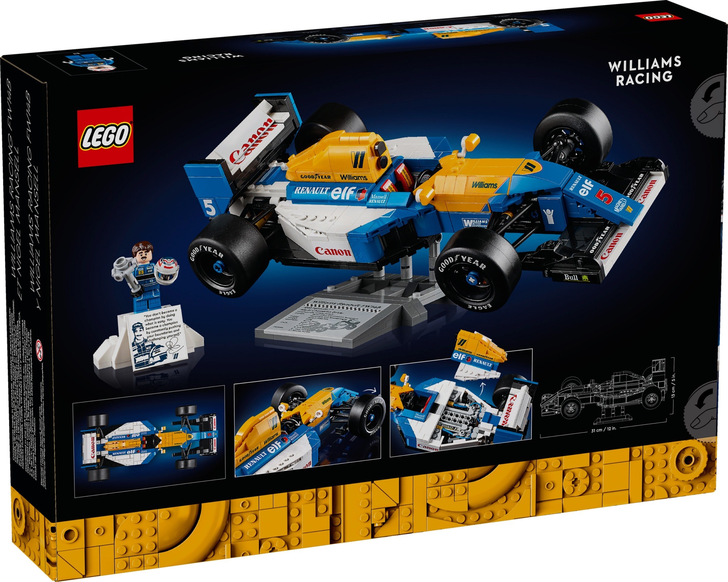 ����������� LEGO 10353 Williams Racing FW14B � ������� �������