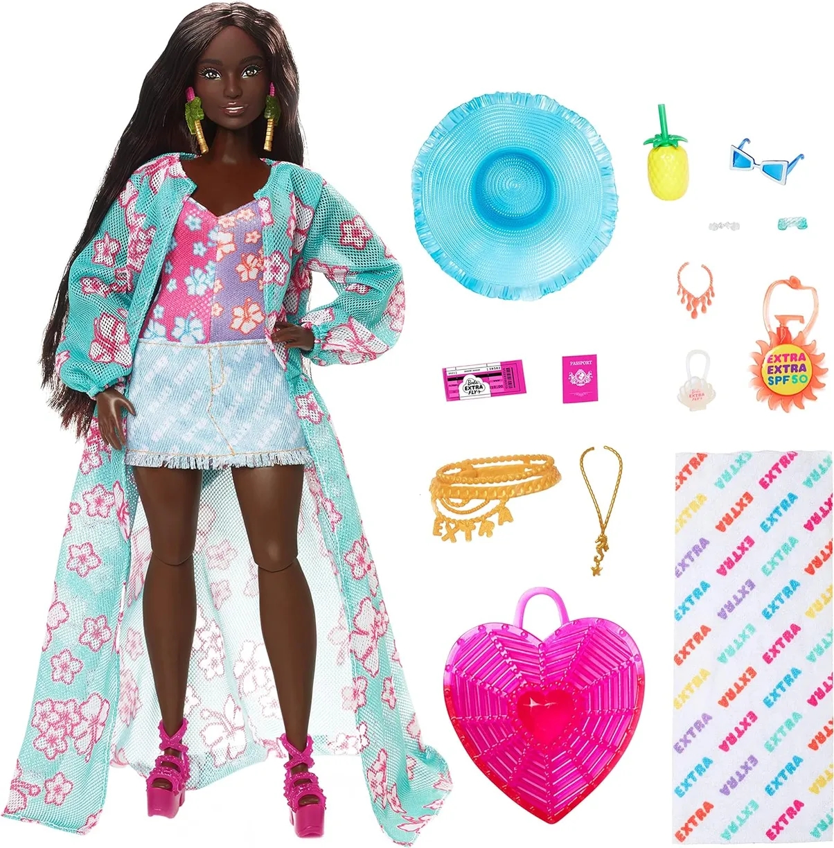 ����� Barbie Extra Fly ����� � ������� ������ HPB14