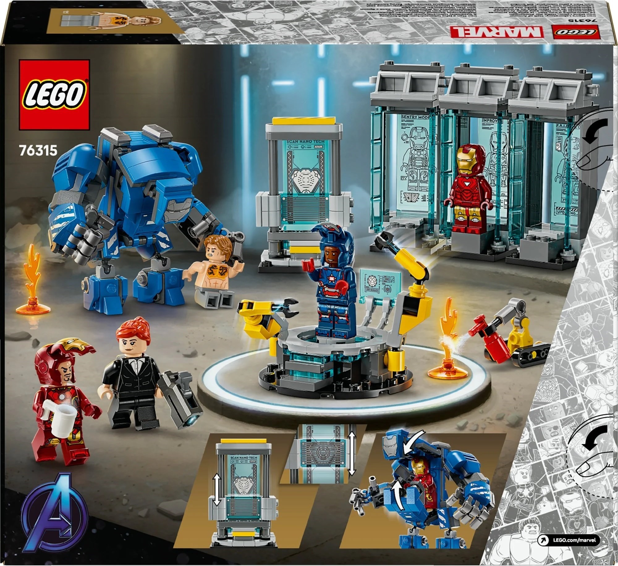 ����������� LEGO 76315 ����������� ��������� ��������: ��� ��������