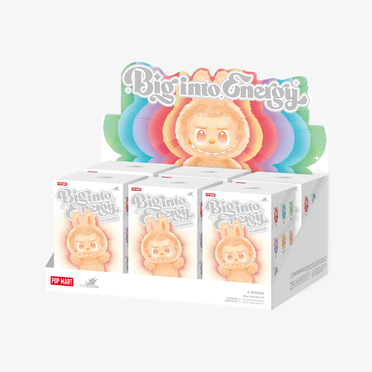 �������-������ ������ Pop Mart �������� Labubu Big into Energy, 1 �����