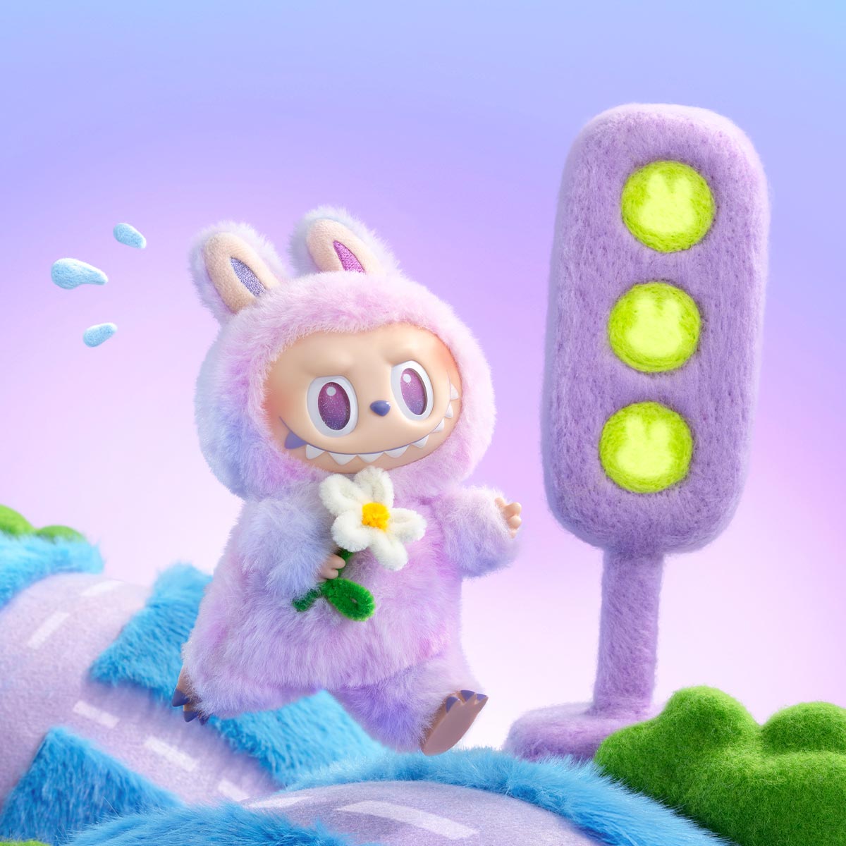 �������-������ ������ Pop Mart �������� Labubu Big into Energy, 1 �����