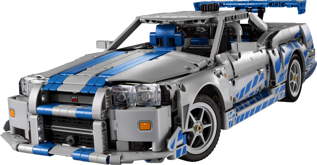 ����������� LEGO 42210 ������ 2 Nissan Skyline GT-R (R34)