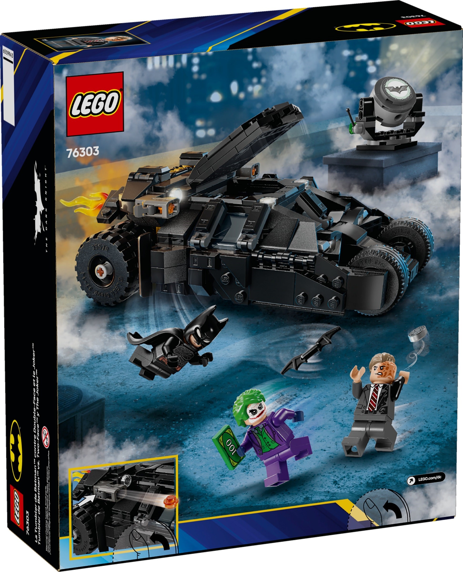 ����������� LEGO 76303 - ���� ������� ������� ������ ��������� � �������, 429 �������