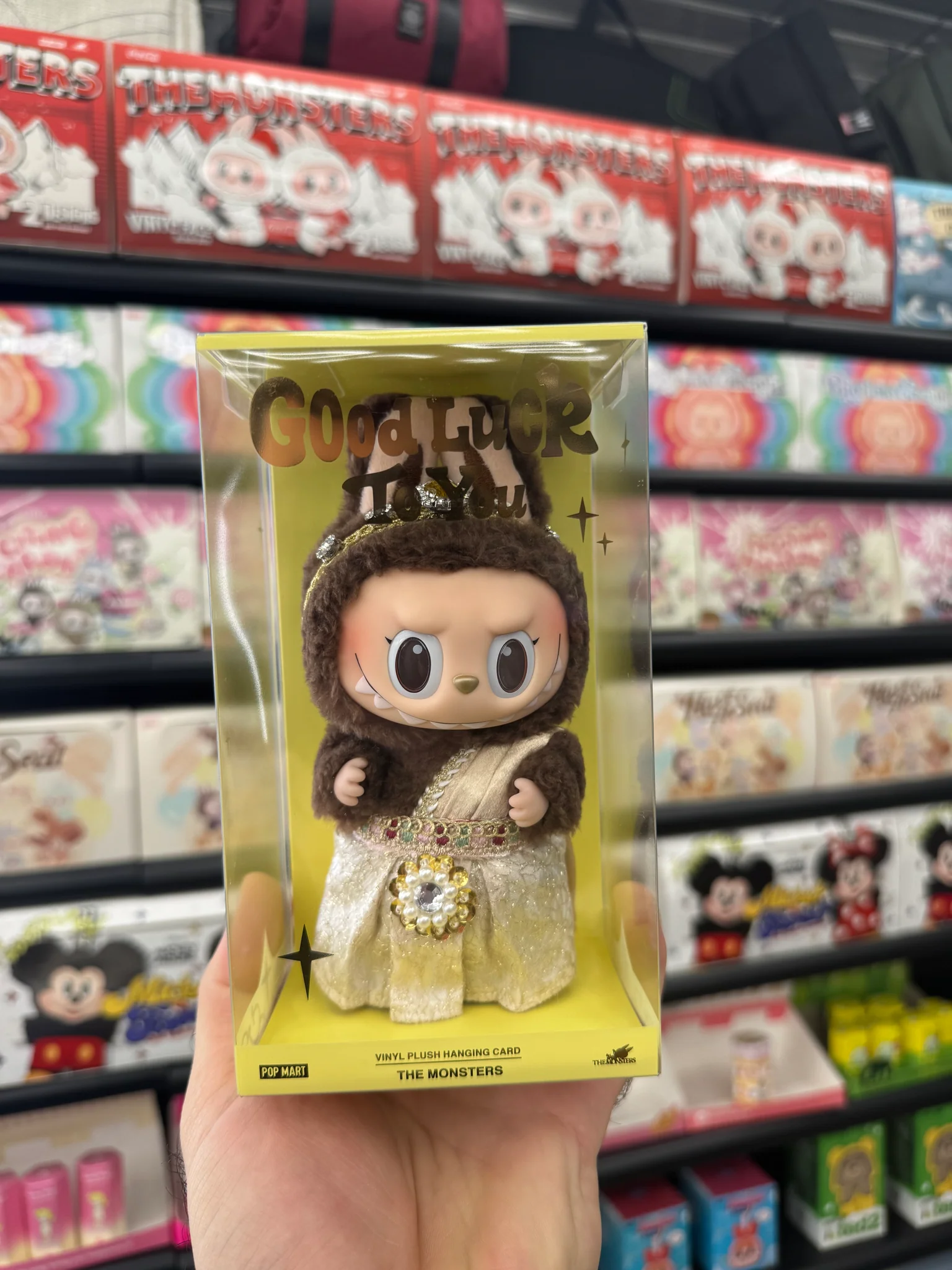 �������-������ ������ Pop Mart �������� Labubu Good Luck to You, 1 �����