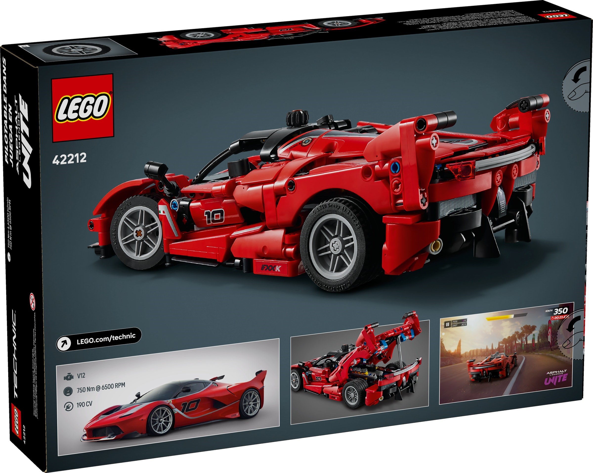 ����������� LEGO 42212 Ferrari FXX K, 897 �������